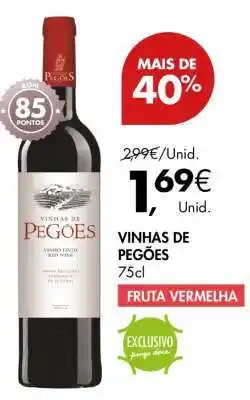 Pingo Doce VINHAS DE PEGÕES promoção