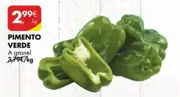 Pingo Doce PIMENTO VERDE promoção