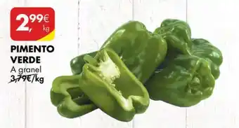 Pingo Doce PIMENTO VERDE promoção