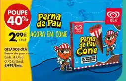 Pingo Doce Perna de Pau Cone promoção