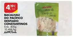 Pingo Doce Bacalhau do Pacífico Desfiado Constantinos promoção