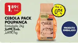 Pingo Doce CEBOLA PACK POUPANÇA promoção