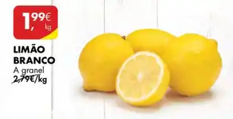 Pingo Doce Limão Branco promoção