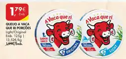 Pingo Doce QUEIJO A VACA QUE RI PORÇÕES Light/Original promoção
