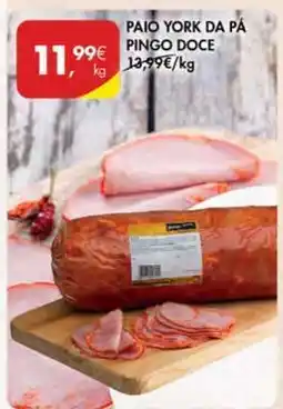 Pingo Doce Paio York da Pá Pingo Doce promoção