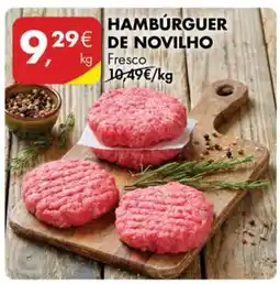 Pingo Doce Hambúrguer de Novilho promoção