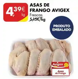 Pingo Doce Asas de Frango Avigex promoção