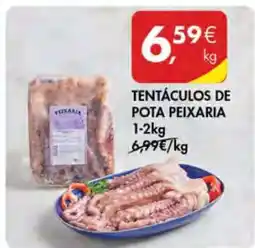 Pingo Doce Tentáculos de Pota Peixaria promoção