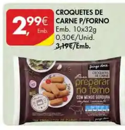 Pingo Doce Croquetes de Carne P/Forno promoção