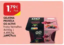 Pingo Doce Gelatina Proteica Go Active promoção