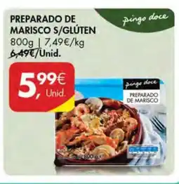 Pingo Doce PREPARADO DE MARISCO S/GLÚTEN promoção
