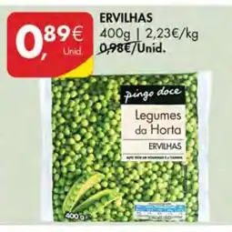 Pingo Doce ERVILHAS promoção