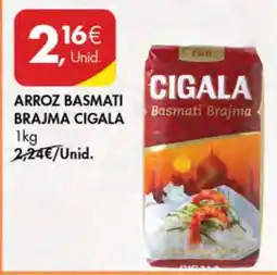 Pingo Doce ARROZ BASMATI BRAJMA CIGALA promoção
