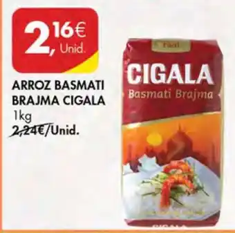 Pingo Doce ARROZ BASMATI BRAJMA CIGALA promoção