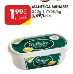 Pingo Doce MANTEIGA MILHAFRE promoção