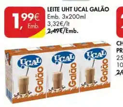 Pingo Doce LEITE UHT UCAL GALÃO promoção