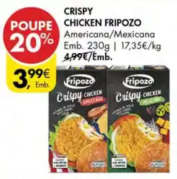 Pingo Doce CRISPY CHICKEN FRIPOZO promoção