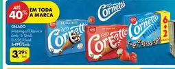Pingo Doce Cornetto Gelado Morango/Clássico promoção