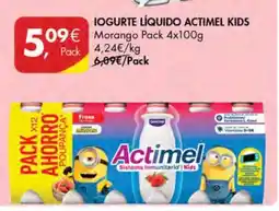 Pingo Doce Iogurte Líquido Actimel Kids promoção