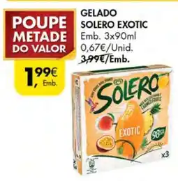 Pingo Doce Gelado Solero Exotic promoção