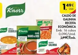 Pingo Doce Caldo de Galinha Receita Económica promoção