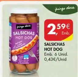 Pingo Doce Salsichas Hot Dog promoção