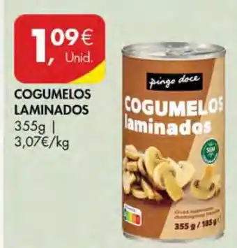 Pingo Doce Cogumelos Laminados promoção