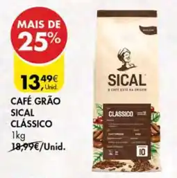 Pingo Doce CAFÉ GRÃO SICAL CLÁSSICO promoção