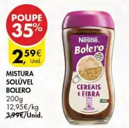 Pingo Doce Mistura Solúvel Bolero promoção