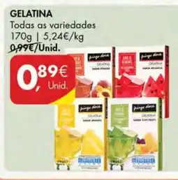Pingo Doce GELATINA promoção