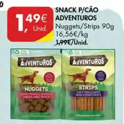 Pingo Doce SNACK P/CÃO ADVENTUROS promoção