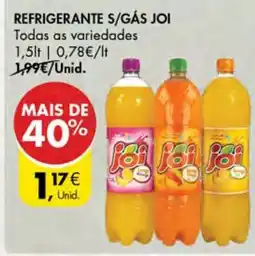 Pingo Doce Refrigerante S/Gás Joi promoção