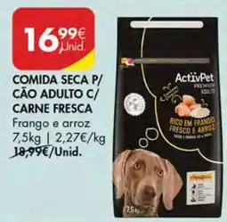 Pingo Doce Comida Seca p/ Cão Adulto c/ Carne Fresca promoção