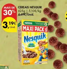 Pingo Doce Cereais Nesquik promoção