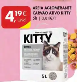 Pingo Doce AREIA AGLOMERANTE CARVÃO ATIVO KITTY promoção