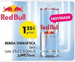 Pingo Doce Red Bull Zero promoção