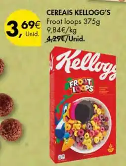 Pingo Doce Cereais Kellogg's Froot Loops promoção