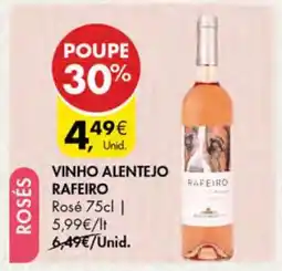 Pingo Doce VINHO ALENTEJO RAFEIRO promoção