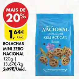 Pingo Doce Bolachas Mini Zero Nacional promoção