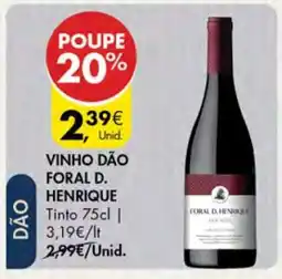 Pingo Doce Vinho Dão Foral D. Henrique promoção