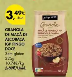 Pingo Doce Granola de Maçã de Alcobaça IGP Pingo Doce promoção