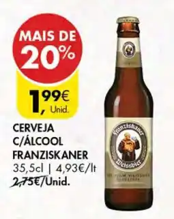 Pingo Doce CERVEJA C/ ÁLCOOL FRANZISKANER promoção