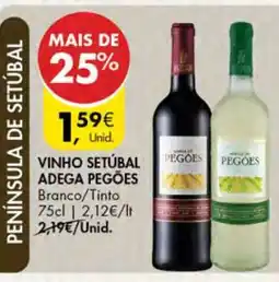 Pingo Doce Vinho Setúbal Adega Pegões promoção
