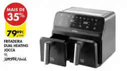 Pingo Doce FRITADEIRA DUAL HEATING JOCCA promoção