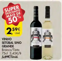 Pingo Doce VINHO SETÚBAL SINO GRANDE promoção
