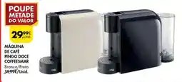 Pingo Doce Máquina de Café Pingo Doce Coffeesmar promoção