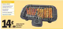 E.Leclerc Grelhador Elétrico Sokany promoção