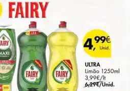 Pingo Doce FAIRY ULTRA Limão promoção