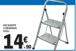 E.Leclerc ESCADOTE 2 DEGRAUS €CO+ promoção