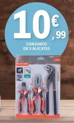 E.Leclerc Conjunto de 3 Alicates promoção